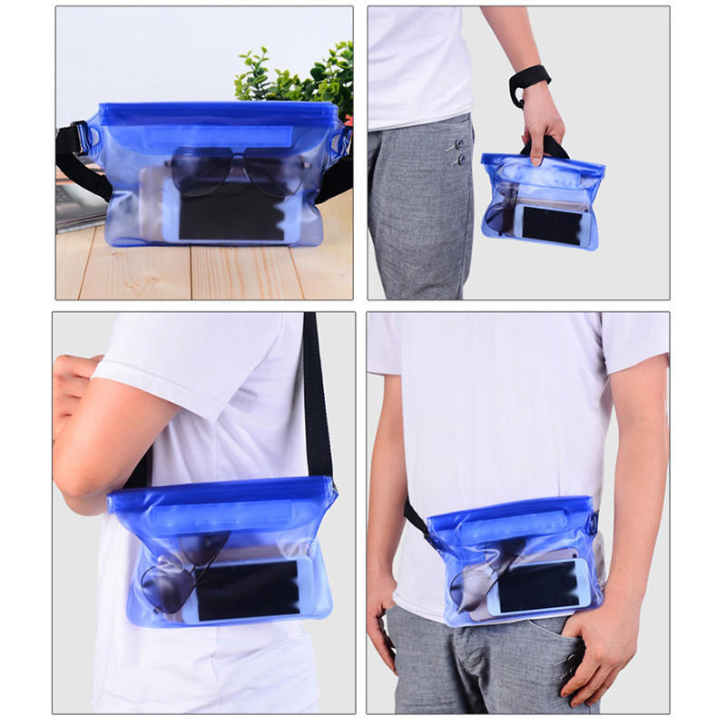 Waterproof Swimming Bag Sealin - Fishing Boat Cover ulasan dan harga